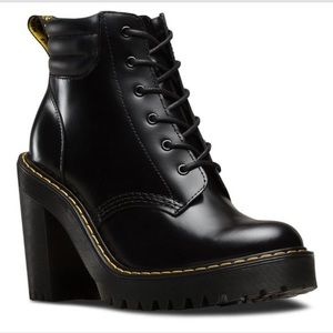 Dr. Martens Persephone Heeled Boots black buttero